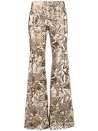 P.a.r.o.s.h. Sequin Embellished Flared Trousers - Metallic