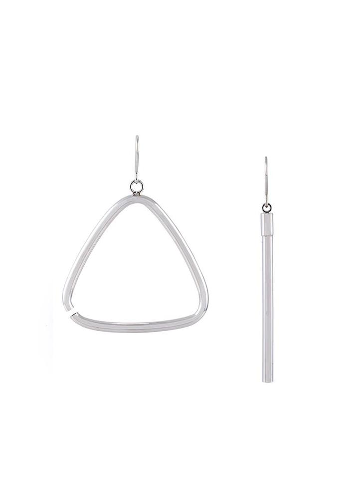 Mm6 Maison Margiela Triangle Earrings