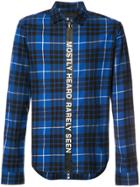 Mostly Heard Rarely Seen Checked Shirt - Blue