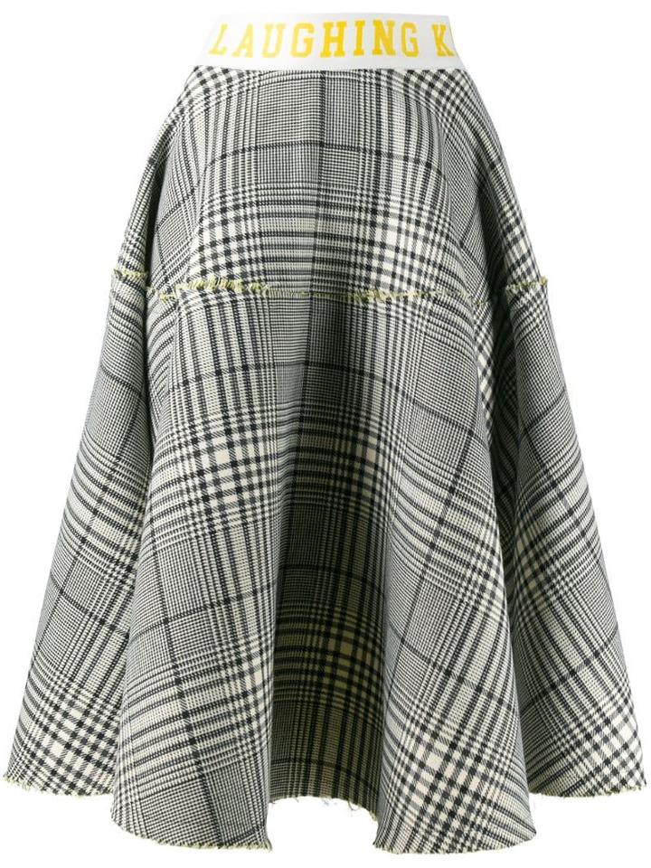 Mira Mikati Pleated Full Skirt - Black