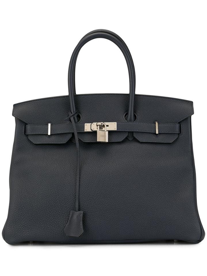 Hermès Pre-owned Birkin 35 Tote - Blue