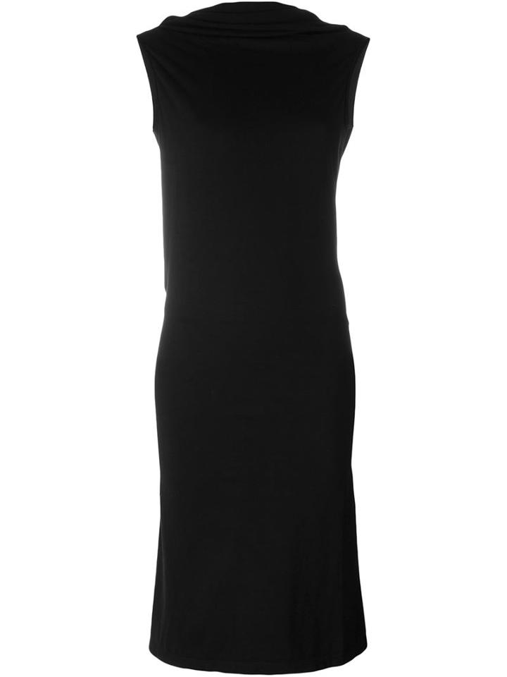 Rick Owens Drkshdw Draped Sleeveless Dress