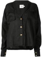 Aje Loose-fit Logo Shirt - Black