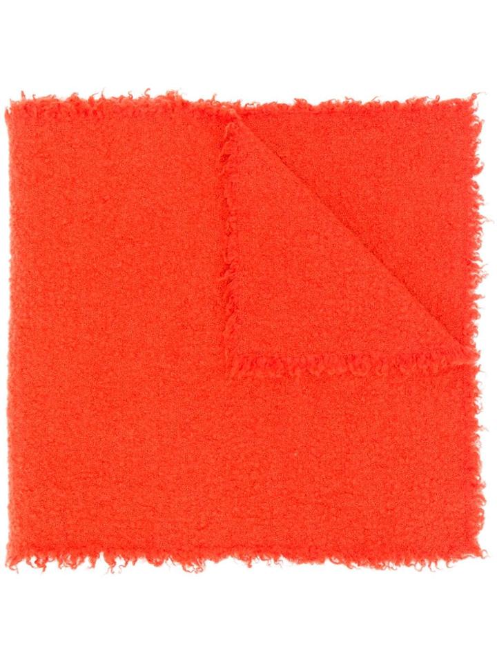 Faliero Sarti Alexina Textured Scarf - Orange