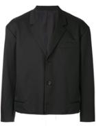 Doublet Cropped Blazer - Black