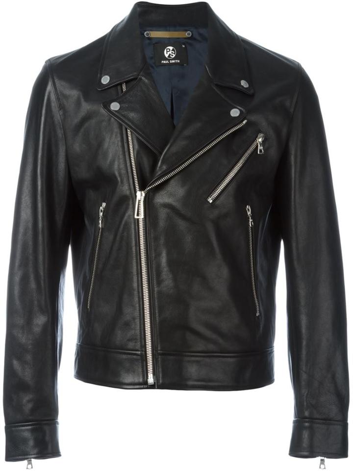 Ps By Paul Smith Classic Biker Jacket