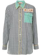 Nº21 Checked Shirt - Black