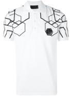Philipp Plein Geometric Print Polo Shirt