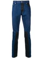 Just Cavalli Contrast Slim-fit Jeans - Blue