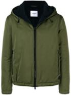 Dondup Zipped Hooded Jacket - Green