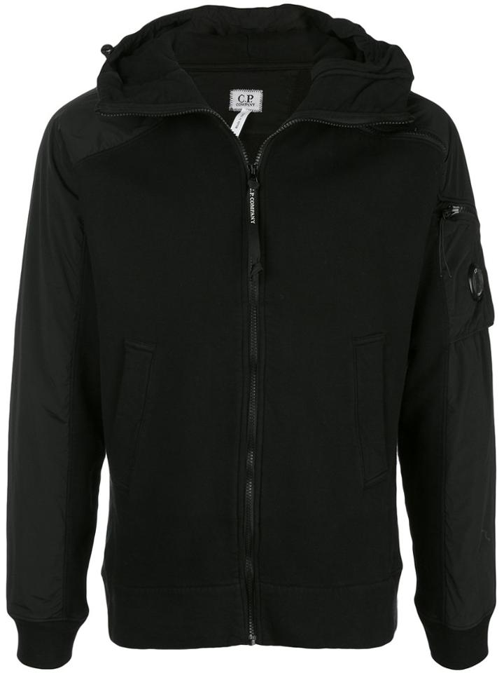 Cp Company Zip Up Short Jacket - Black