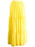 Gianluca Capannolo Panelled Maxi Skirt - Yellow