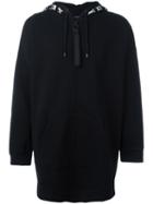 Marcelo Burlon County Of Milan 'raul' Hoodie, Men's, Size: Medium, Black, Cotton/polyester