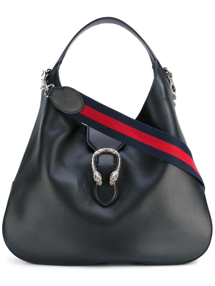 Gucci Slouch Shoulder Bag - Black