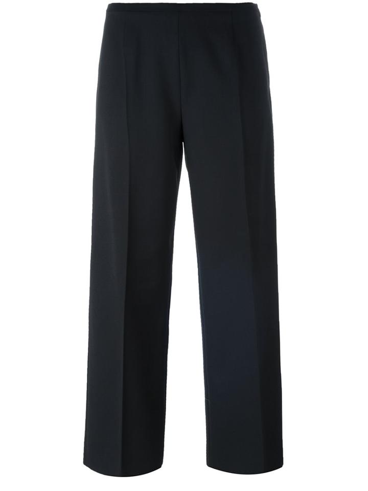 Piazza Sempione Tailored Trousers, Women's, Size: 42, Black, Polyamide/spandex/elastane/virgin Wool