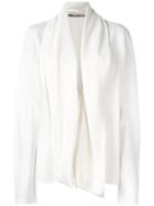 Haider Ackermann V Neck Blouse, Women's, Size: 40, White, Acetate/rayon