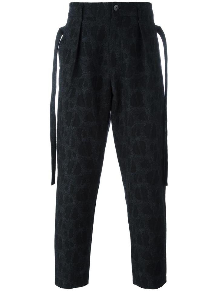 Damir Doma 'picasso' Trousers, Men's, Size: Medium, Blue, Cotton/wool