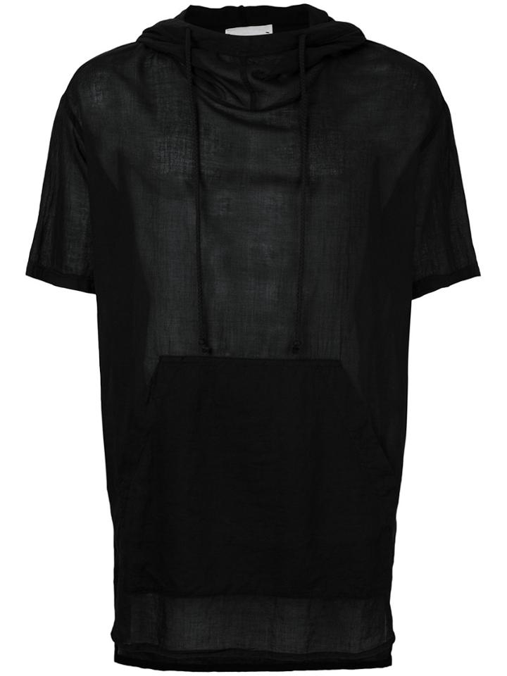 Lost & Found Rooms Short-sleeved Hoodie - Black