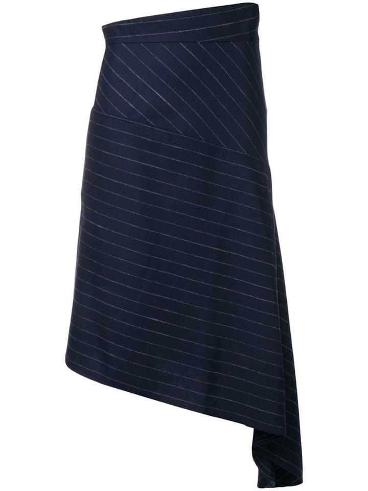 Teija Hame Asymmetric Skirt - Blue