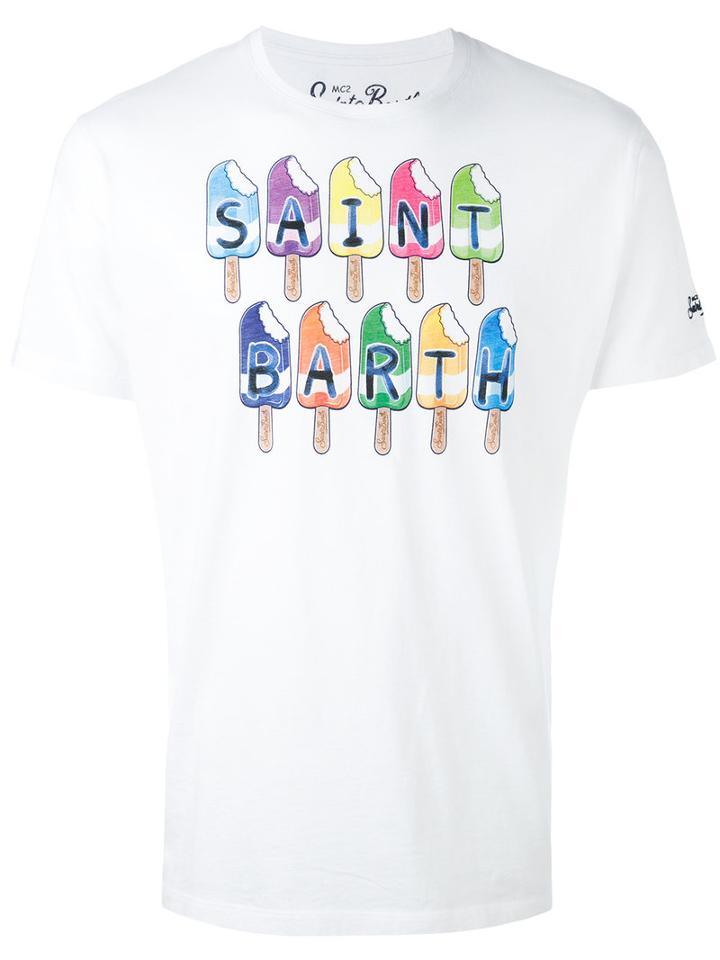 Mc2 Saint Barth - Saint Barth T-shirt - Men - Cotton - L, White, Cotton