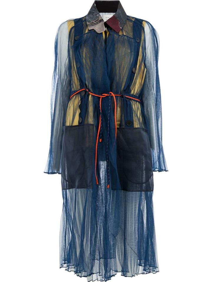Quetsche Quetsche Q182c022 Blue Satin/polyester