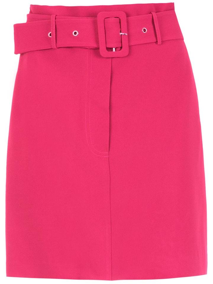 Nk Belted Skirt - Pink