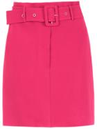 Nk Belted Skirt - Pink