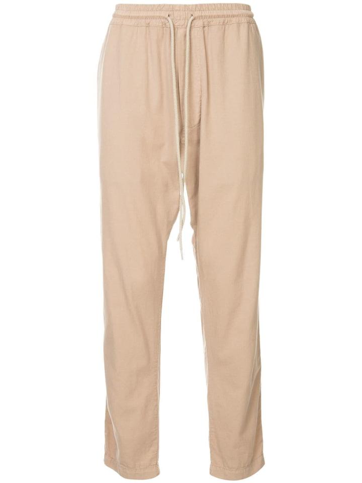 Bassike Loose Fit Track Trousers - Pink