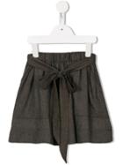 Amaia Tie Waist Skirt, Girl's, Size: 6 Yrs, Brown