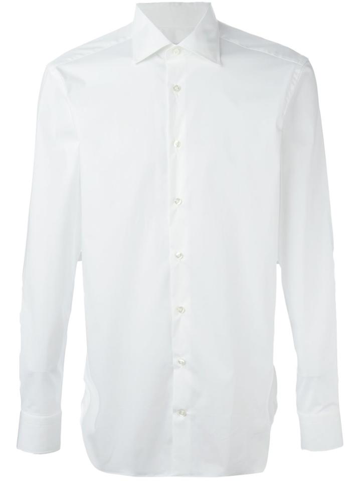 Etro Cutaway Collar Shirt - White