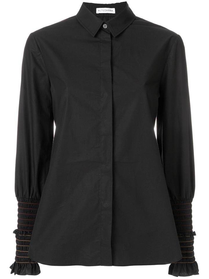 Altuzarra Elasticated Cuff Shirt - Black