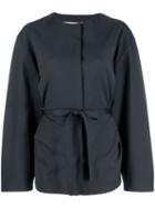 Le 17 Septembre Belted Blouse - Grey