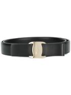 Salvatore Ferragamo Vara Bow Belt - Black