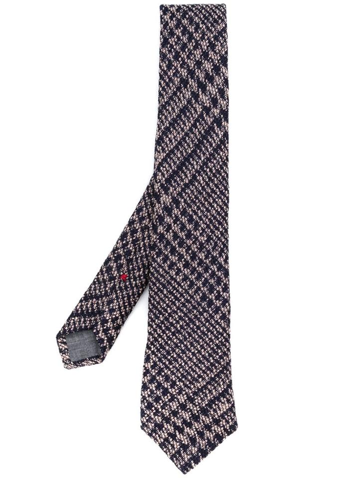 Brunello Cucinelli Jacquard Tie - Blue