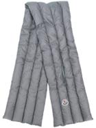 Moncler Padded Scarf - Grey