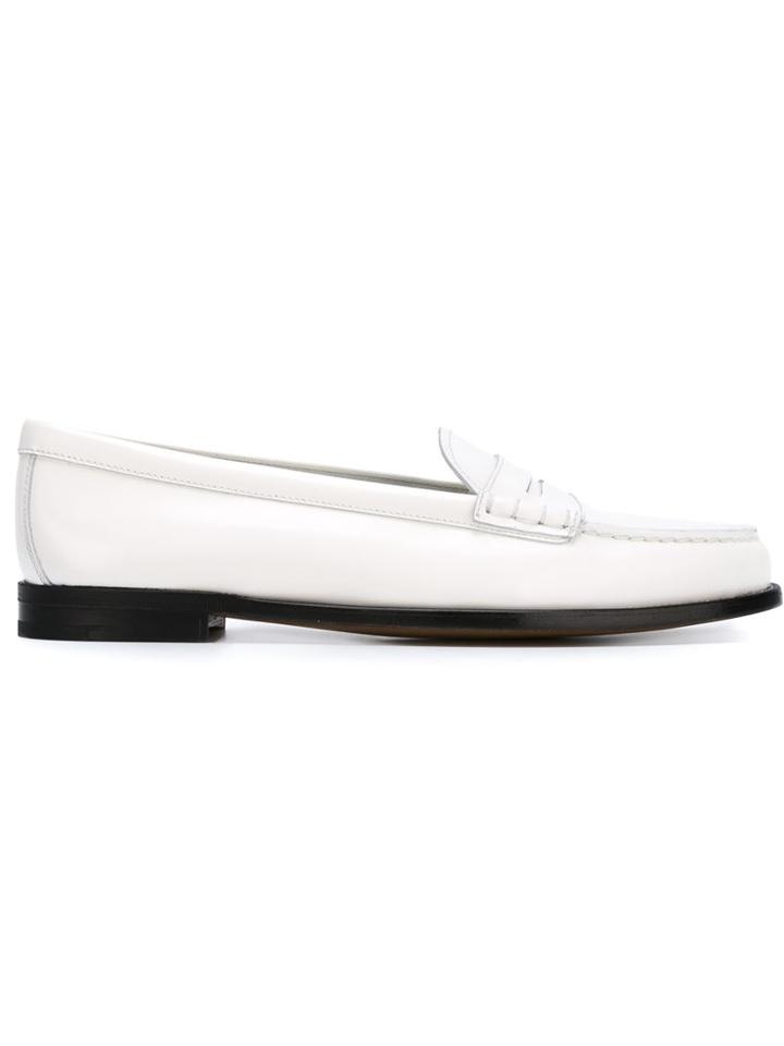 Church's Narrow Toe Slip On Loafers