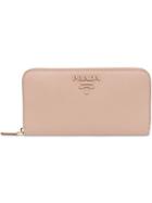 Prada Continental Wallet - Pink