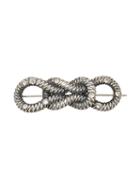 Maison Michel Camila Brooch - Silver