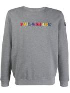 Paul & Shark Logo Embroidered Sweater - Grey