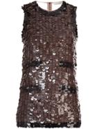 Nina Ricci Sequin Embellished Tank Top - Grey