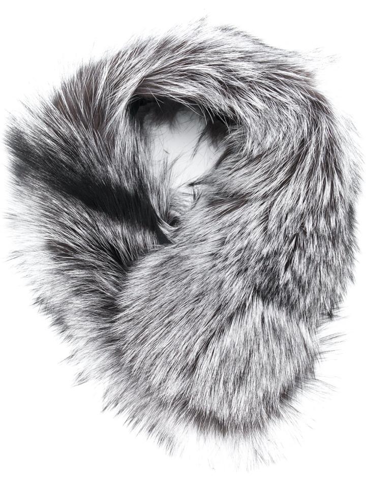 N.peal Long Neckwarmer - Grey