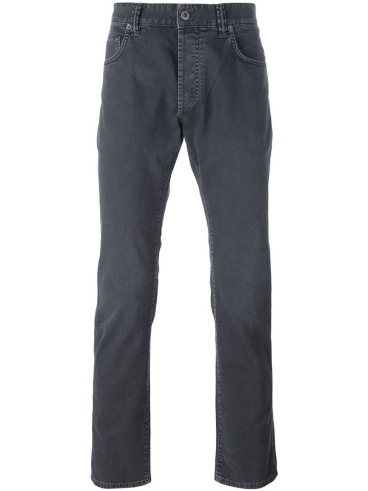 Natural Selection 'narrow' Jeans, Men's, Size: 31/34, Grey, Cotton/spandex/elastane