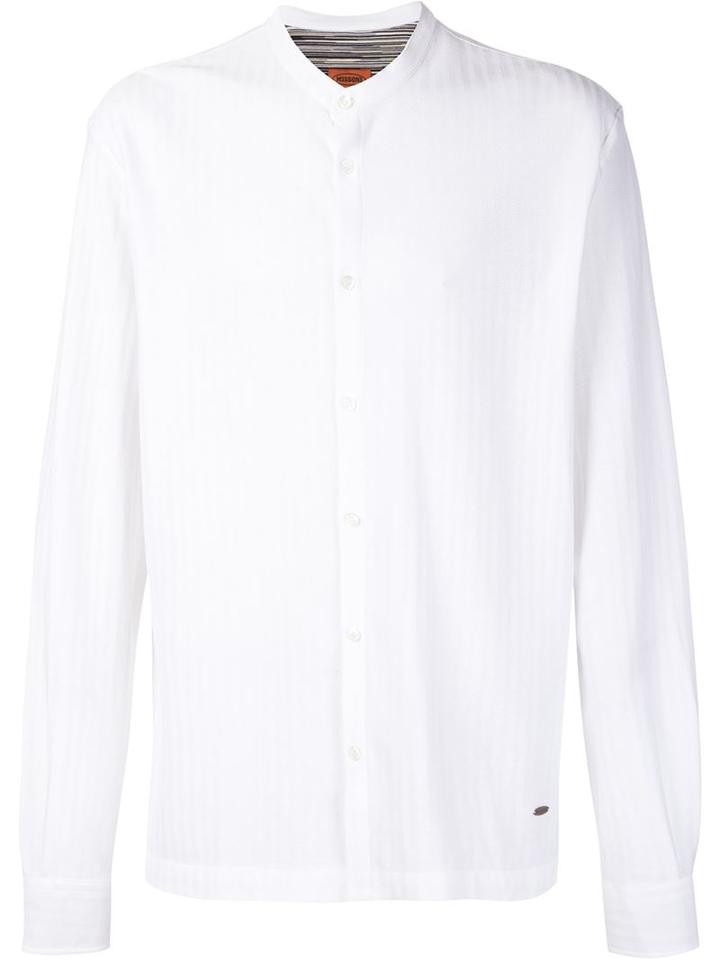 Missoni Mandarin Collar Shirt