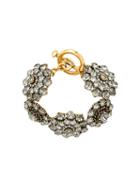 Oscar De La Renta Jeweled Bracelet, Women's, Metallic
