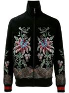 Gucci Embroidered Bomber Jacket, Men's, Size: Medium, Blue, Cotton/nylon/polyamide/cotton