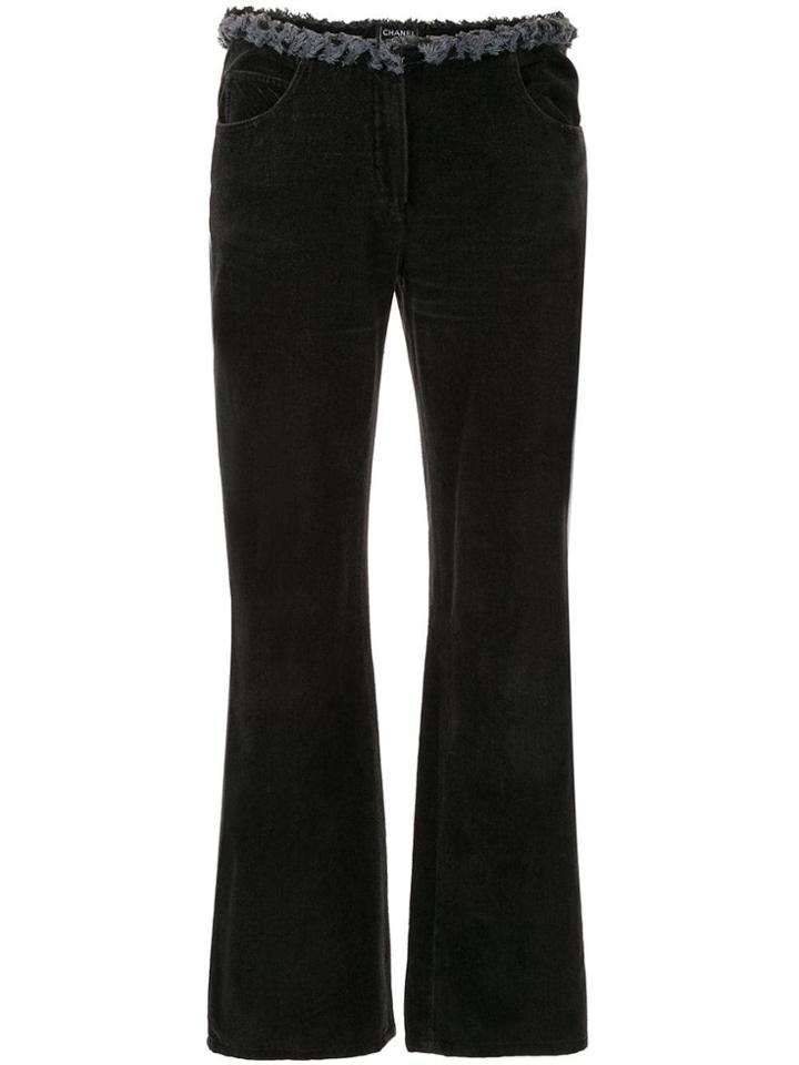 Chanel Pre-owned Long Pants - Brown
