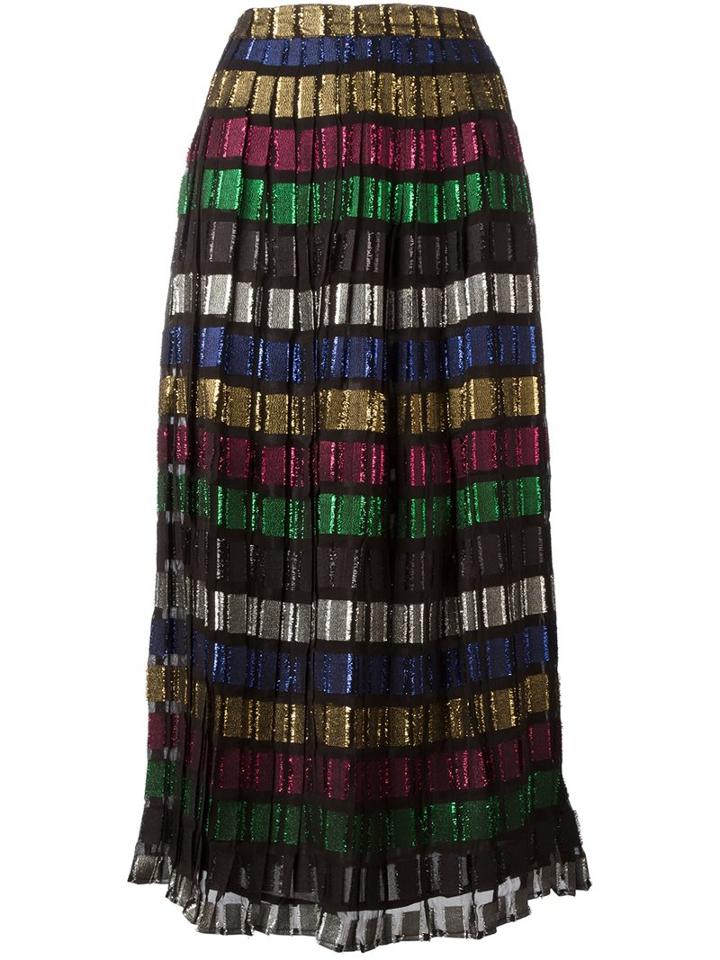 Dodo Bar Or 'julianna' Skirt, Women's, Size: 44, Polyester/viscose/metallic Fibre
