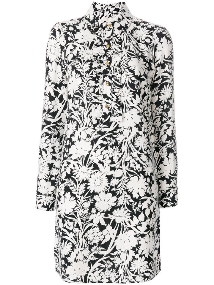 Michael Michael Kors Floral Print Dress - White