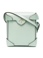 Manu Atelier Mini Mint Pristine Cross Body Bag - Green