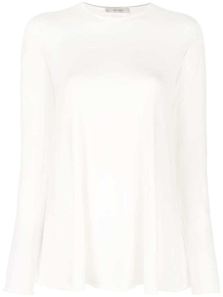 The Row Plain Jumper - White